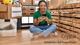  Presentation with african charity - 