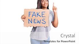  Presentation with african american woman question - Amazing slides having young-african-american-woman backdrop and a white colored foreground