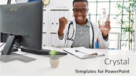  Presentation with hand sanitizer - 