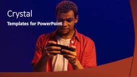  Presentation with blue neon - 