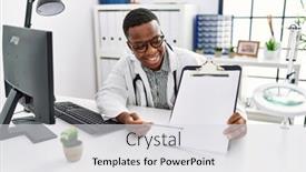  Presentation with medical clipboard - 