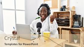  Presentation with radio - 