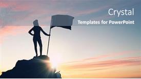  Presentation with free breastfeeding - Colorful slide set enhanced with young and free backdrop and a seafoam green colored foreground