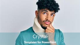  Presentation with arab - Amazing slide set having young-arab-handsome-man-wearing backdrop and a teal colored foreground