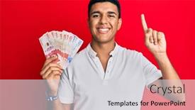  Presentation with arabic music arab man playing - Theme having young-arab-man-holding-colombian background and a light gray colored foreground