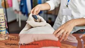  Presentation with arab - Theme with young-arab-man-shopkeeper-holding background and a coral colored foreground
