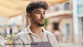  Presentation with restaurant waiter - 