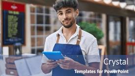  Presentation with restaurant waiter - 