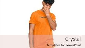  Presentation with bad breath - Cool new slides with young-arab-man-wearing-tshirt backdrop and a lemonade colored foreground