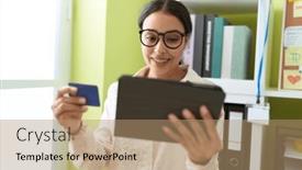  Presentation with business card - 