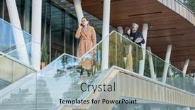  Presentation with danger online dating - Presentation consisting of young-asian-businesswoman-in-beige background and a light blue colored foreground