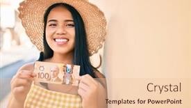  Presentation with canadian - Amazing slide set having young-asian-girl-smiling-happy backdrop and a lemonade colored foreground