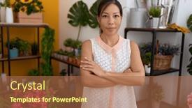  Presentation with flower woman - 