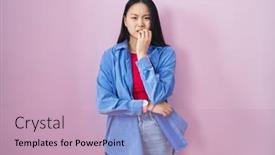  Presentation with pink nails - 