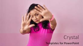  Presentation with frame pink - 