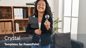  Presentation with sand clock - 