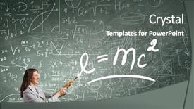  Presentation with wall paint - Audience pleasing slides consisting of young attractive businesswoman with paint brush and business sketches on wall backdrop and a dark gray colored foreground