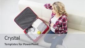  Presentation with maternity - Audience pleasing PPT theme consisting of wear to go to maternity backdrop and a light gray colored foreground