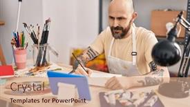  Presentation with bald - 