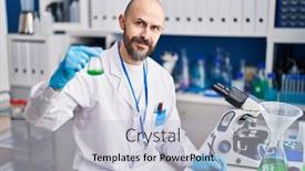  Presentation with test tube laboratory - 