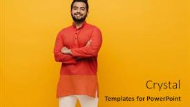  Presentation with yellow orange - 