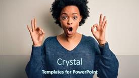  Presentation with afro - PPT theme featuring young-beautiful-african-american-afro background and a ocean colored foreground