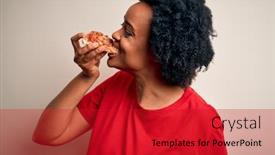  Presentation with italian american - Cool new PPT layouts with young-beautiful-african-american-afro backdrop and a crimson colored foreground