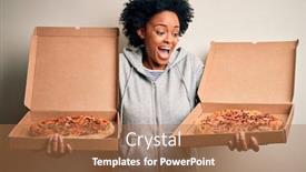  Presentation with italian american - Amazing presentation theme having young-beautiful-african-american-afro backdrop and a coral colored foreground