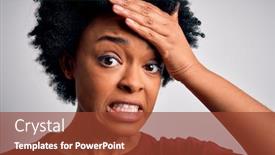  Presentation with shame - Cool new presentation with young-beautiful-african-american-afro backdrop and a tawny brown colored foreground