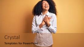  Presentation with elegant - Beautiful PPT layouts featuring young-beautiful-african-american-elegant backdrop and a red colored foreground