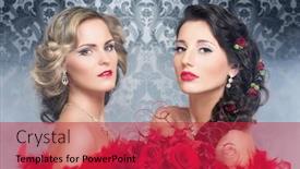  Presentation with cabaret - Slide deck consisting of men exercise hydration - man fitness runner drinking background and a mint green colored foreground