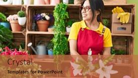  Presentation with flower woman - 