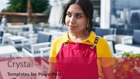  Presentation with waitress - 