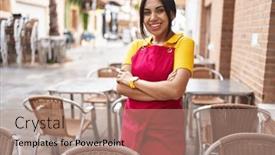  Presentation with waitress - 