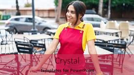  Presentation with waitress - 