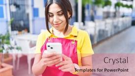  Presentation with waitress - 