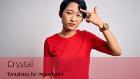  Presentation with beautiful young girl red - Amazing theme having young-beautiful-asian-girl-wearing backdrop and a red colored foreground