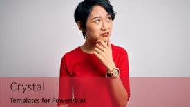  Presentation with beautiful young girl red - Amazing slide set having young-beautiful-asian-girl-wearing backdrop and a red colored foreground