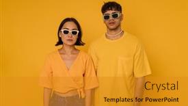  Presentation with asian paint vintage style old - Slide deck featuring young-beautiful-asian-woman background and a gold colored foreground