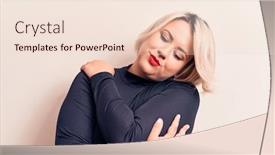  Presentation with self love - Cool new presentation with young-beautiful-blonde-plus-size backdrop and a lemonade colored foreground