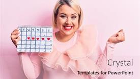  Presentation with victory - Colorful PPT theme enhanced with young-beautiful-blonde-plus-size backdrop and a lemonade colored foreground