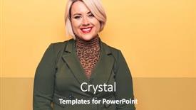  Presentation with cool - Beautiful presentation design featuring young-beautiful-blonde-plus-size backdrop and a dark gray colored foreground