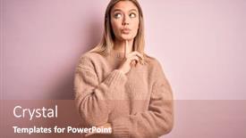  Presentation with wool - Theme enhanced with young-beautiful-blonde-woman-wearing background and a coral colored foreground