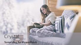  Presentation with wine book cheese - Presentation consisting of young-beautiful-blonde-woman background and a light gray colored foreground