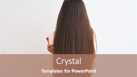  Presentation with self love - PPT layouts featuring young beautiful businesswoman wearing glasses standing over isolated white background hugging oneself happy and positive from backwards self love and self care background and a coral colored foreground