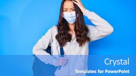  Presentation with medical student - Amazing slide set having young-beautiful-chinese-girl-holding backdrop and a teal colored foreground