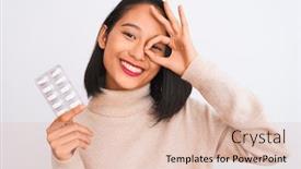  Presentation with chinese chinese - Amazing presentation theme having young-beautiful-chinese-woman-holding backdrop and a lemonade colored foreground