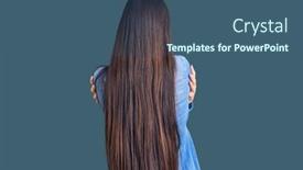  Presentation with self care - Presentation having young-beautiful-chinese-woman-pregnant background and a ocean colored foreground