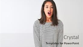  Presentation with chinese - Slide set consisting of white background afraid and shock background and a light gray colored foreground