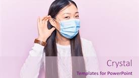  Presentation with chinese medical - PPT layouts featuring young-beautiful-chinese-woman-wearing background and a lemonade colored foreground